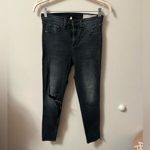 Rag & Bone High Rise Capri Jean | Size 28